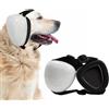 KOPBTBOY Cuffie Antirumore per Cani, Paraorecchie per Cani,Cuffie auricolari Cani, Protezione Dell'udito per Cani, Regolabile per Cani, Riduzione del Rumore, (XL, white)