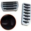 DIYUCAR Per Discovery sport 2015-2018 Car Fuel gas pedale del freno cover Trim For RR Evoque 2012-18 Accessories