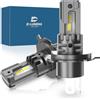 D-Lumina Lampadina H4 LED Canbus 100W 16000LM,6500K 400% Brillante,1:1 Design di Ricambio Lampada Alogena,Plug and Play, Impermeabile IP68, 2 pezzi