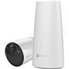 EZVIZ HB3 Kit da 1 Telecamera a Batteria 2K WiFi Esterno con 1 Base, Batteria Durata di 120 Giorni, 100% Senza Fili, Visione Notturna a Colori, PIR, Audio Bidirezionale, Alexa