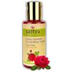 Sattva Ayurveda Sattva Gel idratante per la pulizia del viso con rosa indiana - Gel detergente delicato per viso per uomo e donna, gel detergente senza SLES, parabeni, idratante per il viso, 100 ml