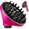 Fixbetter Diffusore di capelli per Dyson Airwrap HS05 HS01, Diffusore per Dyson Arricciacapelli Conversione per Dyson Airwrap Styler in Asciugacapelli (rosa rossa)