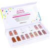 Weixinbuy BB Facial Glow Starter Kit, fondazione liquida Semi Permanent Pigmento Whitening Concealer, BB Color Siero Acido Ialuronico Fiala Idratante Anti-Aging 8MLx12PCS