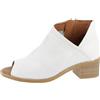 Andrea Conti Damen Absatz Sandalette, Sandali con Tacco Donna, D Blu, 40 EU