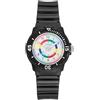 Armitron - Orologio sportivo da polso per bambini, con cinturino in resina, facile da leggere, 27/1000, Nero