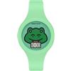 Armitron - Orologio sportivo digitale da polso per bambini, quadrante con motivo animale, 47/1001, Verde