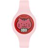 Armitron - Orologio sportivo digitale da polso per bambini, quadrante con motivo animale, 47/1003, Rosa