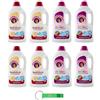Beni Culinari 8 confezioni di test Chanteclair Lavatrice Marsiglia + Colorati - detersivo liquido per lavatrice - detersivo 28 lavaggi 1260 ml + portachiavi Beni Culinari