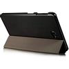 Kepuch Custer Cover per Samsung Galaxy Tab A 10.1 T580N T585C,PU-Pelle Case Custodia per Samsung Galaxy Tab A 10.1 T580N T585C - Nero
