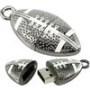 OneSquareCore 64GB Metallo rugby forma USB 2,0 Flash Drive Pen unità Memory Stick chiavetta USB USB Drive Flash disco pollice drive USB disco USB Stick U disco PenDrive (Nero)
