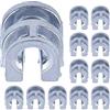 Adefol Kit di 12 manicotti con occhielli per decespugliatore STIHL FS50 FS51 FS60 FS61 FS65 FS86 FS96 FS55R FS91, pezzi di ricambio per 40037138300 4003713830