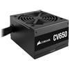 Corsair CV650 80 PLUS Bronze Non Modulare ATX 650 Watt Alimentazione Continua a Piena Potenza, Ventola a Bassa Rumorosità con Controllo Termico 120 mm, EU, Nero