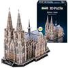 Revell- Cattedrale di Colonia 3D Puzzle, Colore Multi-Colour, 4009803002033