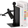 Balvi Fermalibri Singing In The Rain Colore nero Decorativo Metallo