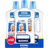 Mastro Lindo Detersivo Liquido Bagno, 12 Confezioni (12 x 930ml), Profumo Fresco e Delicato di Ambi Pur, Rimuove i Residui di Sapone e Calcare