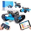 Makeblock mbot Ranger Robot Programmabile Bambini, Kit Robotica Educativa Cingolato 3 in 1, Coding Robot Giocattolo Compatibile con Programmazione Scratch e Arduino, Regali per Bambini 10 Anni+