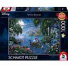 Schmidt Spiele 57370 Thomas Kinkade, Disneys The Little Mermaid And Prince Eric, Puzzle da 1000 Pezzi, Multicolore, one Size