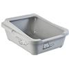 Karlie Lettiera per Gatti Simons Cat con Bordo, 43 x 32 x 13 cm, Grigio
