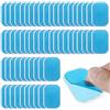 Houdao 60 Pezzi EMS Gel Pads,Gel per Elettrostimolatore ABS Gel Pad di Ricambio di Elettrostimolatore Addominali per Muscolare Elettrodi Compex Tesmed Glutei Stimolatori Elettrici Fitness