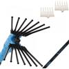 Lisam Oliveco - Abbacchiatore Elettrico a batteria - Con denti in Nylon - Asta Telescopica