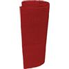 HOME ZEN HOUSEHOLD LINEN Copriletto e copridivano copritutto gran foulard art sunny in tessuto policotone spesso e resistente, tinta unita e melange, lavabile in lavatrice multiuso (ROSSO, 170X270 CM)