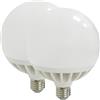 LED ATOMANT Confezione da 2 Lampadina LED E27 G120 Potente 25W, Colore Bianco Caldo (3000K), Globo di 2450 Lumen, Apertura di 330 gradi