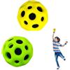 Wnddle 2 Palla Spaziale,Luna Ball, Moon Bouncing Ball, Space Ball, Palla Spaziale Rimbalzante, Bouncing Ball per Bambini, Palline lunari, Palline in Gomma Salti Alti, Bouncing Balls (Giallo+Verde)