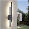 TRIO Leuchten Tawa lampada da parete, LED, 221460242, Tawa [Lampade per Esterni > Lampade a Parete]