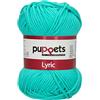 Puppets Lyric, spessore: 8, presentazione: 50 G, lunghezza: 70 m, filati turchesi per uncinetto
