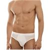 Liabel - 6 Slip Uomo 100% Cotone (8ª - 56 - XXXL, Bianco)