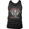 Cobra Kai Licenza Ufficiale No Mercy Canottiera Vest (Nero), Medium