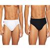 Liabel, 12 Paia di Slip Uomo in 100% Cotone. (7-XXL-54, 12 Assortito Scuro)