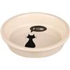 TRIXIE Ciotola per gatti in ceramica con motivo a gatto 250 ml
