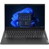 LENOVO Notebook 15.6 Pollici Display Full HD Processore Intel Core i3-1215U 8 GB 256 Gb SSD Wi-Fi 5 FreeDOS colore Nero - 82TT00FTIX V V15