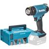 Makita DHG181ZJ 18V Li-Ion LXT Pistola termica fornita in una custodia Makpac - Batterie e caricabatterie non inclusi