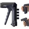 momgyaamz Avambracci Attrezzi, Hand Grip Regolabile, Gripper per Allena Avambracci e Riabilitazione Mano, Allenamento Avambraccio con Contatore Meccanico, Molle per Mani con Due Modalità di Allenamento, 1 Pezzo