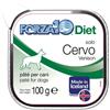 Forza10 Diet Solo patè monoproteico per cani 100 gr - Cervo - Umido Monoproteico Cane - 1° ORDINE? scegli lo sconto BZR5 / BZR20 + 200 punti fedeltà