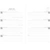 Letts of London RAW - Agenda 2025, visualizzazione settimanale, formato A5, colore: grigio