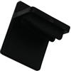 GARDINIA Supporto adesivo per tende plissettate Concept, Compatibile con le tende plissettate e le tende plissettate a nido d'ape Concept, Senza foratura, Plastica, Nero, 4 pezzi