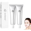 Generico Maschera Peeling Al Collagene, Maschera Luminosa Di Vetro Per La Cura Della Pelle, Maschera Crema Idratante, Maschera Rassodante Antirughe, Maschera Al Collagene Idrolizzato (2PCS)