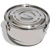CVAULT Boveda | Contenitore da 4 litri | A prova di odore, ermetico e resistente alla luce | Acciaio inossidabile per uso alimentare | Include il 62% di umidità relativa Boveda