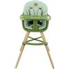 Nania MIGO by Teamtex Seggiolone Pappa Evolutivo Trasformabile in Sedia ELIETTE VERDE
