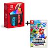 NINTENDO Switch OLED Joy-Con Rosso Blu + Super Mario Bros. Wonder - SPEDIZIONE IMMEDIATA