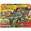Educa - Stegosaurus Creature Puzzle 3D Cartone | Puzzle Dinosauro 3D cartone | Educa crea giochi educativi per migliorare l'agilità mentale, la velocità e, soprattutto, il divertimento ! (19184)