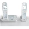 VTech XS1051 telefono senza fili a due telefoni con segreteria telefonica, Telefono DECT senza fili, Rilevamento chiamante/Funzione chiamata wireless, Amplificatore di Volume, Funzione vivavoce