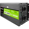 Green Cell Convertitore di tensione LCD Green Cell 5000W/10000W 48V a 230V Convertitore di tensione sinusoidale pura Convertitore inverter pura Convertitore CA CC di corrente per auto per roulotte