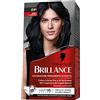 Schwarzkopf, Brillance Colorazione Permanente, Tinta per Capelli, Crema Colorante Intensiva con Balsamo Nutriente Diamond Shine, Copertura dei Capelli Bianchi, Tonalità 891 Nero Cobalto