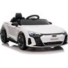 Mondial Toys Auto Elettrica Macchina per Bambini 12V Audi RS e-Tron GT Sedile Pelle con Telec