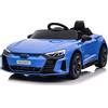 Mondial Toys Auto Elettrica Macchina per Bambini 12V Audi RS e-Tron GT Sedile Pelle con Telec