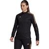 adidas Women's Standard Tiro Track Jacket, Black, Medium